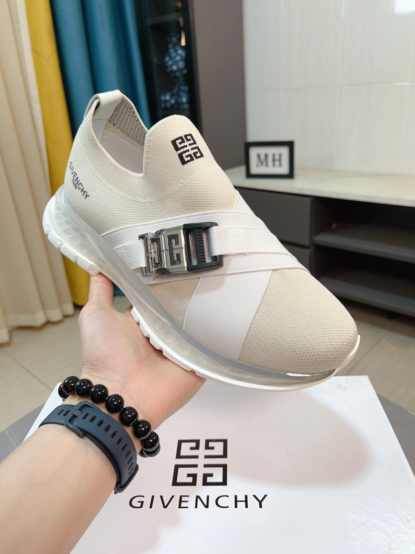 Givenchy Buckle Slip-On Sneakers — front