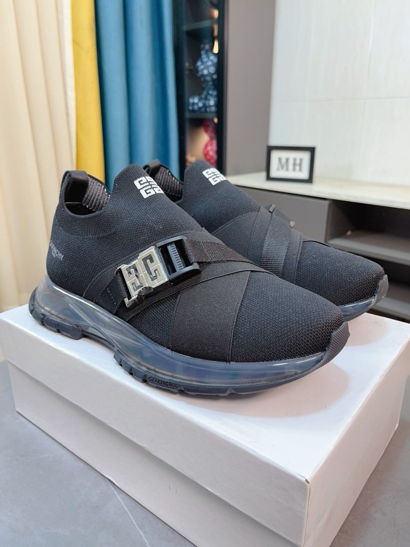 Givenchy Buckle Slip-On Sneakers — side