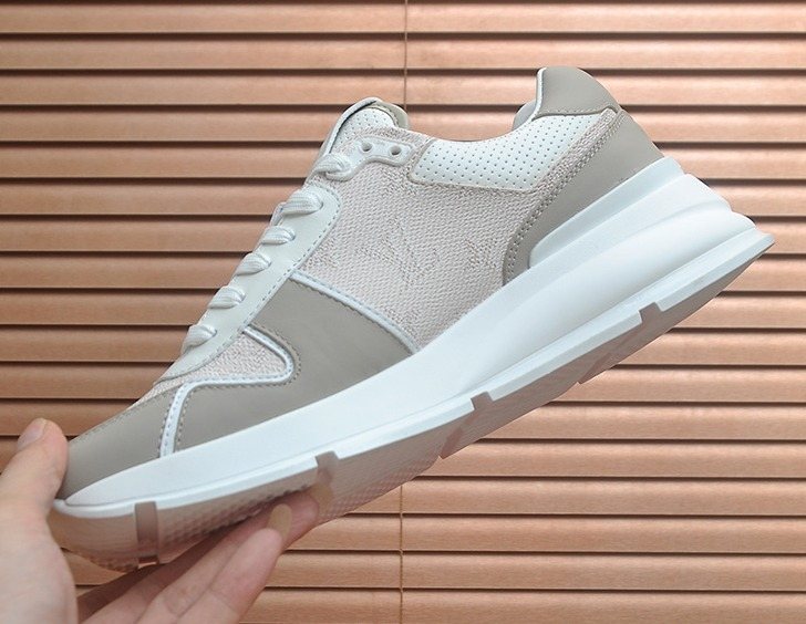 Louis Vuitton Monogram Panel Sneakers — front