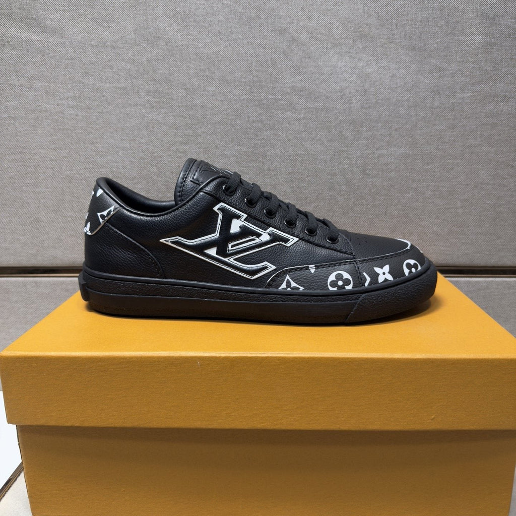 Louis Vuitton Monogram Accent Low-Top Sneakers — side