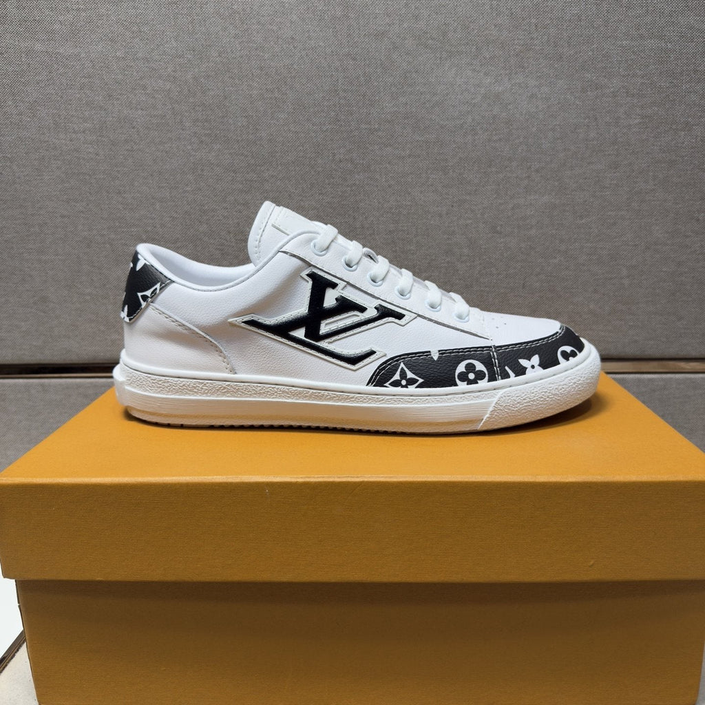 Louis Vuitton Monogram Accent Low-Top Sneakers — side