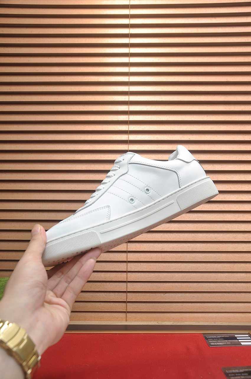 Gucci Web Stripe Low-Top Sneakers — side