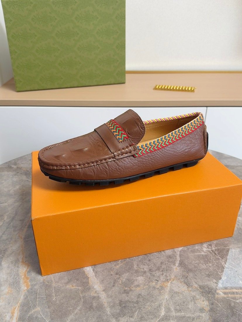 Men's Moc-Toe Slip-On Loafers — side