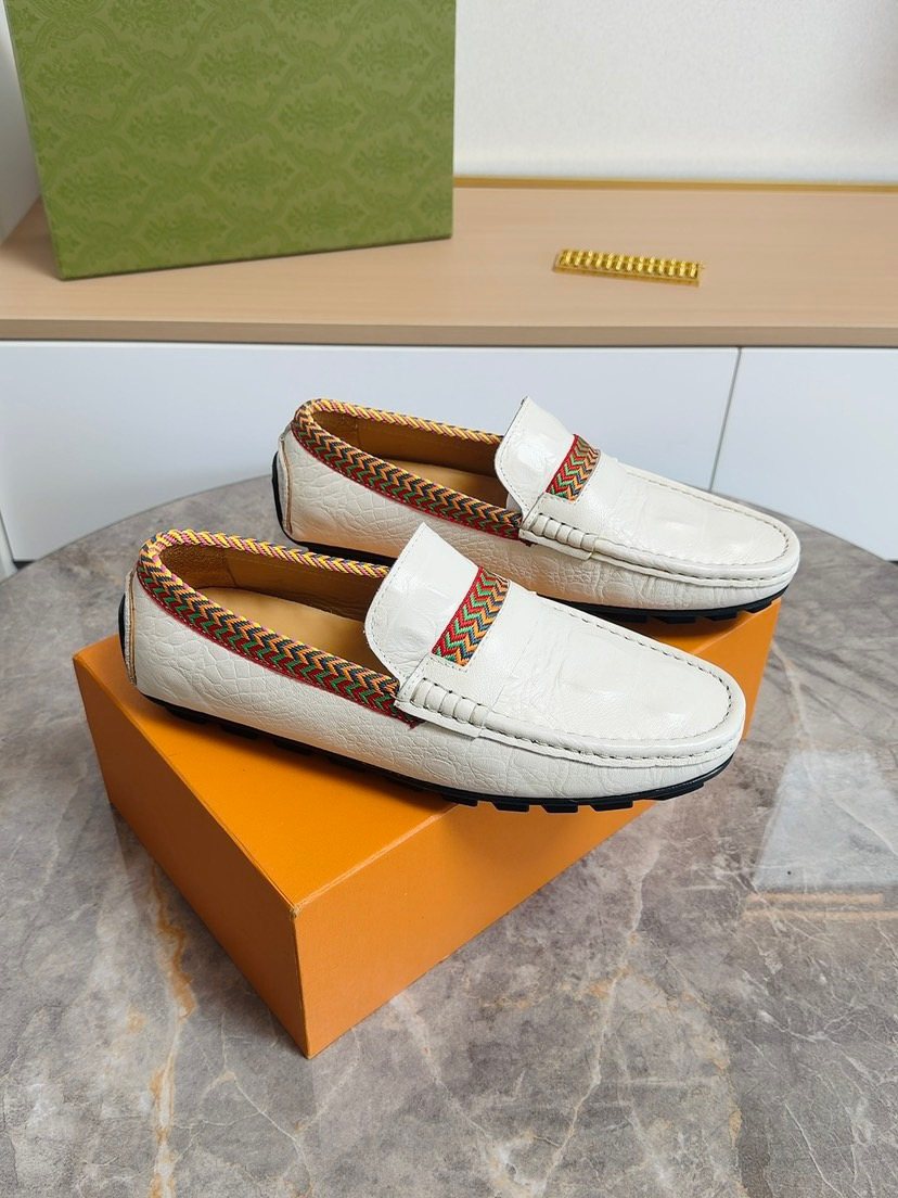 Men's Moc-Toe Slip-On Loafers — front