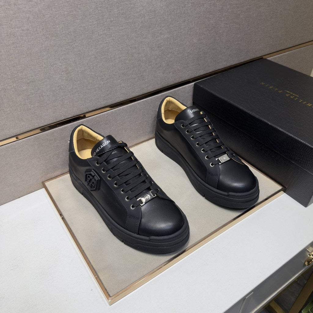 Philipp Plein Hexagon Emblem Sneakers — front