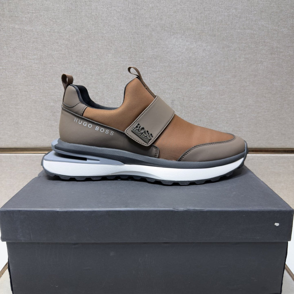 Hugo Boss Strap Slip-On Sneakers — side