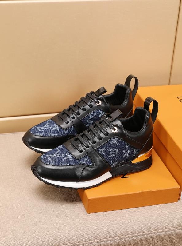 Louis Vuitton Monogram Panel Sneakers — front