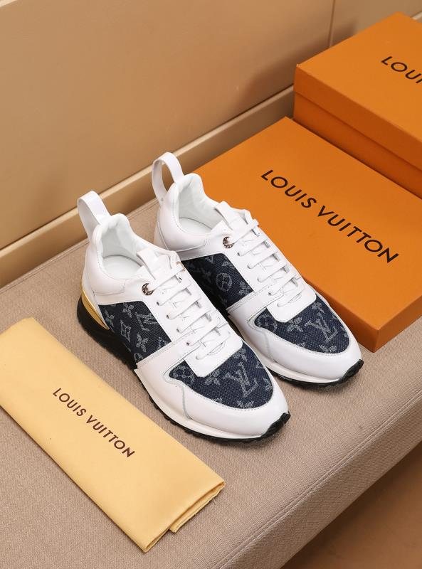 Louis Vuitton Monogram Panel Sneakers — front