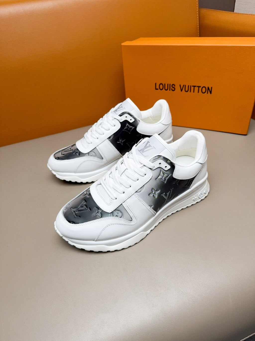 Louis Vuitton Run Away Athletic Sneakers — front