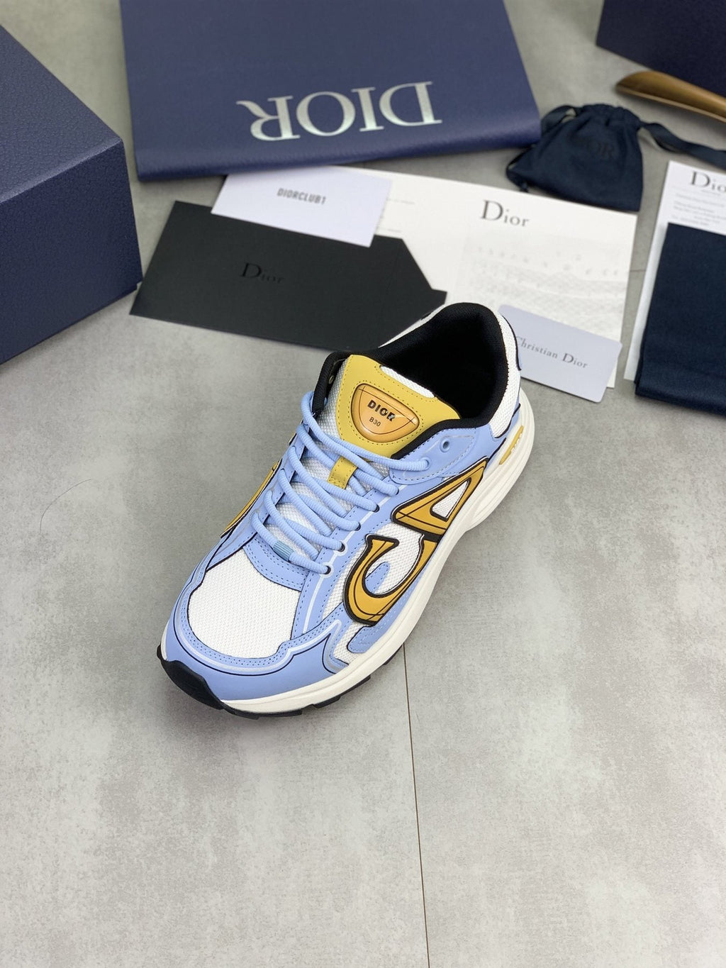 Dior B30 Low-Top Sneakers — front