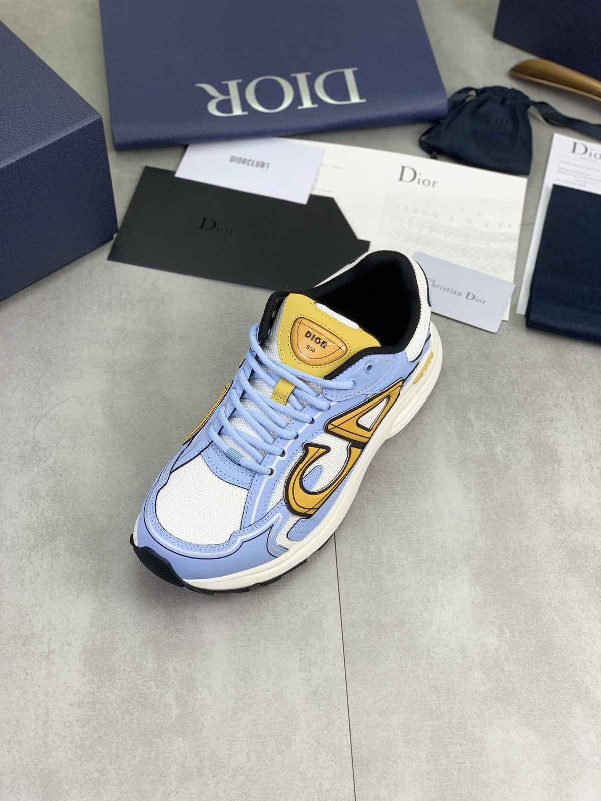 Dior B30 Low-Top Sneakers — front