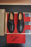 Christian Louboutin Black Monk Strap Dress Shoes — hero