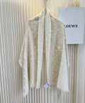 LOEWE Anagram Fringed Scarf — hero