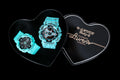 Casio Black Silver Dial Couple Watch Set — hero