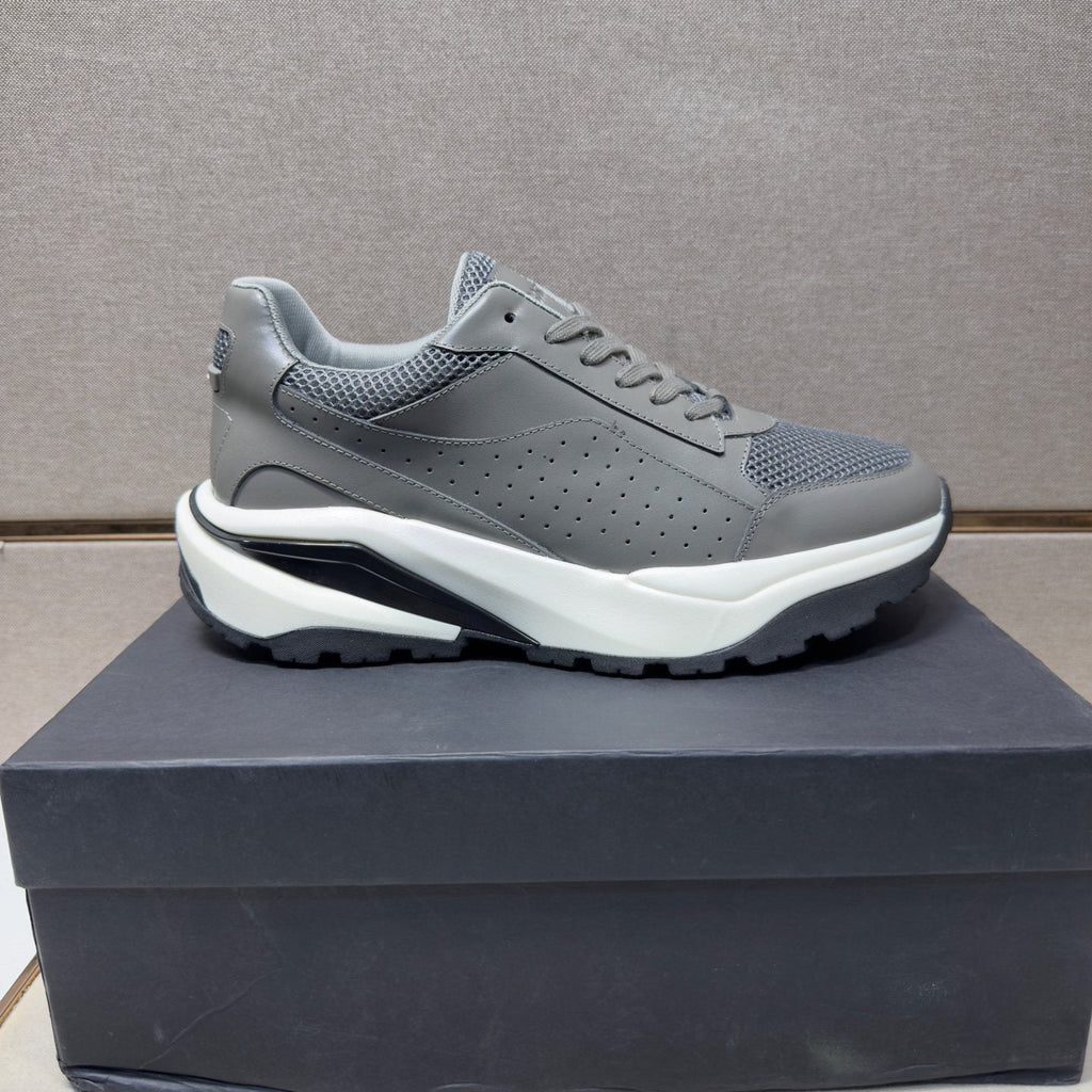 HUGO BOSS Mesh-Textured Casual Sneakers — side