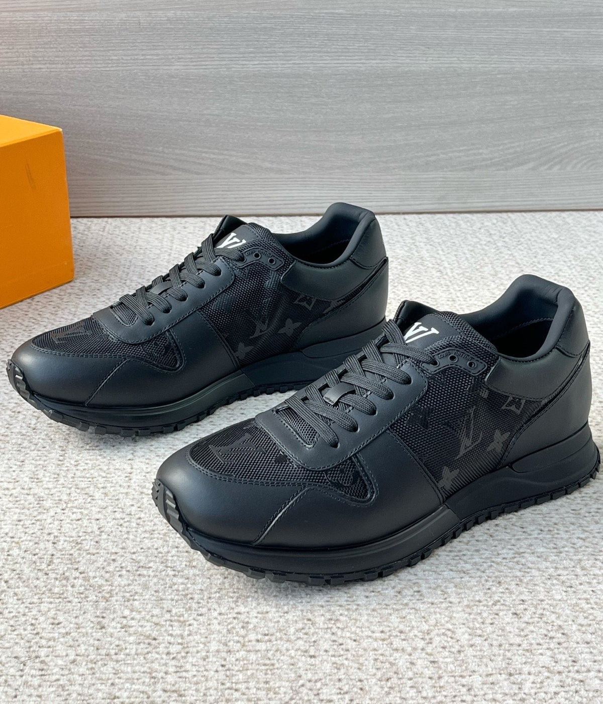 Louis Vuitton Monogram Panel Low-Top Sneakers — hero
