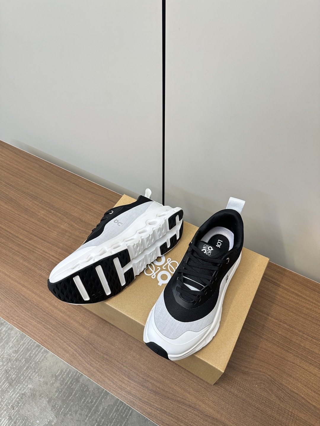 Loewe Mesh Panel Sneakers — detail