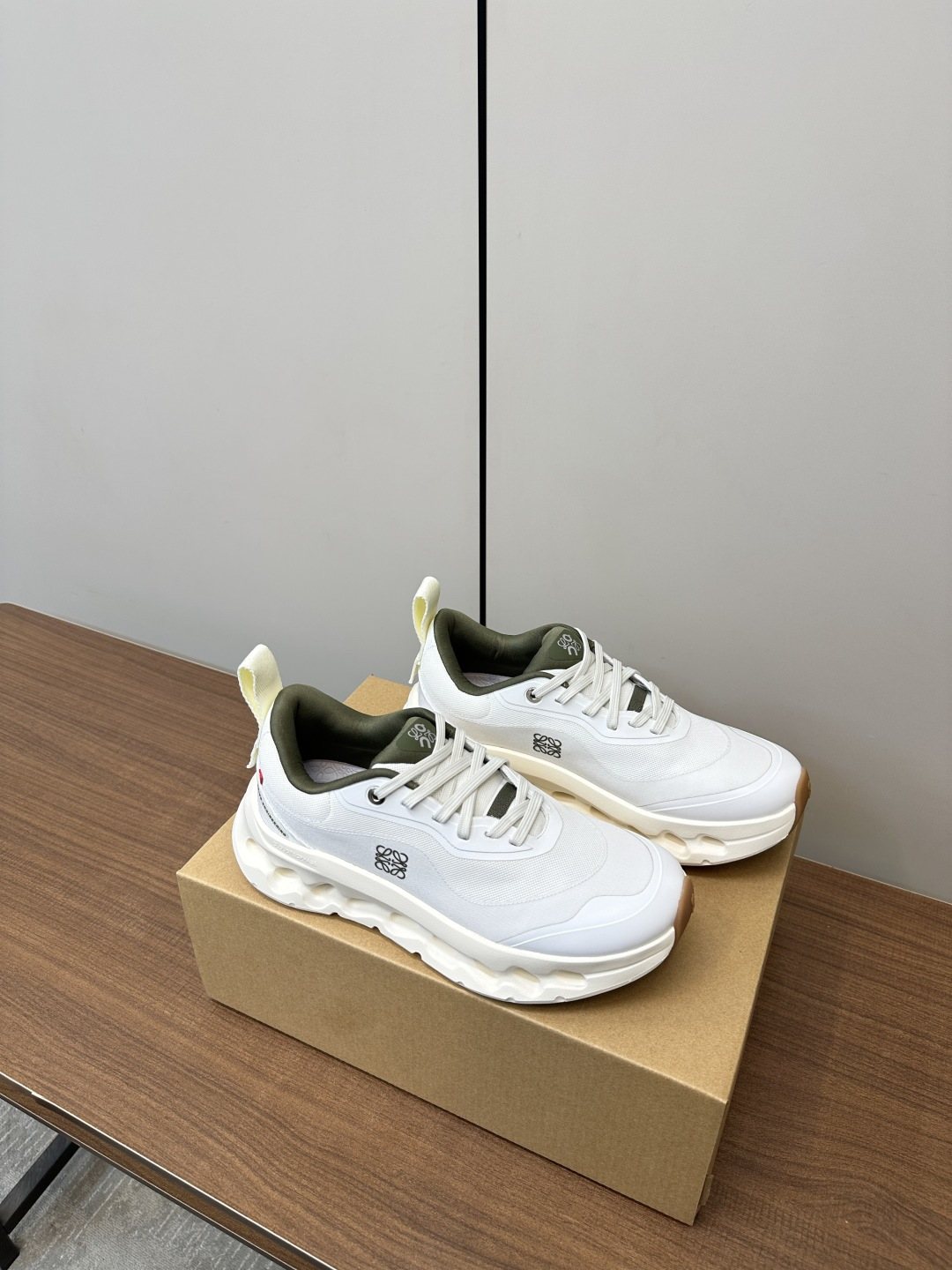 Loewe Mesh Panel Sneakers — front