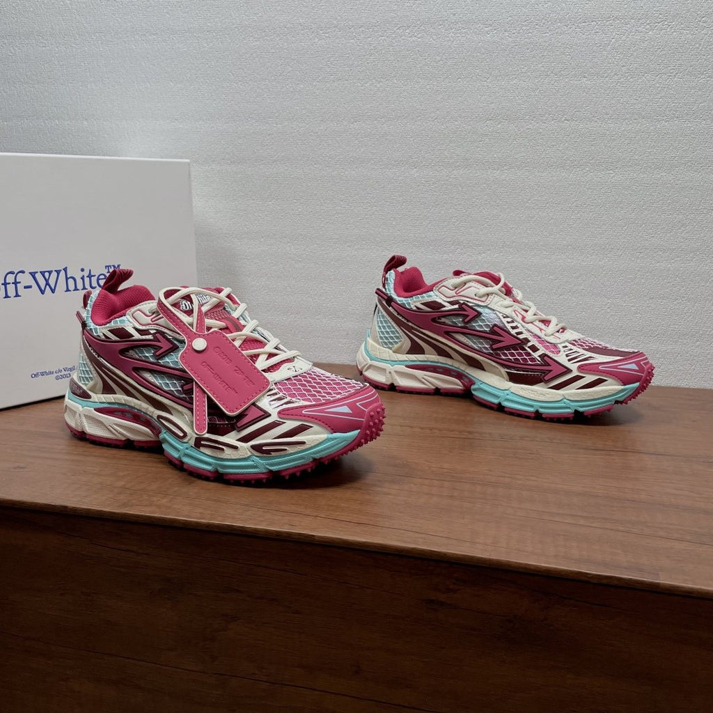 Off-White Layered Running Shoes — model