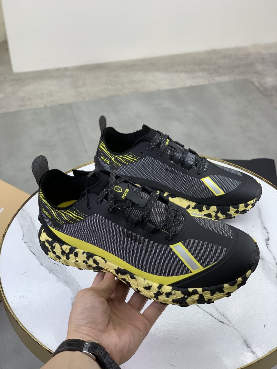 ZEGNA Norda 001 Trail Running Shoes — model
