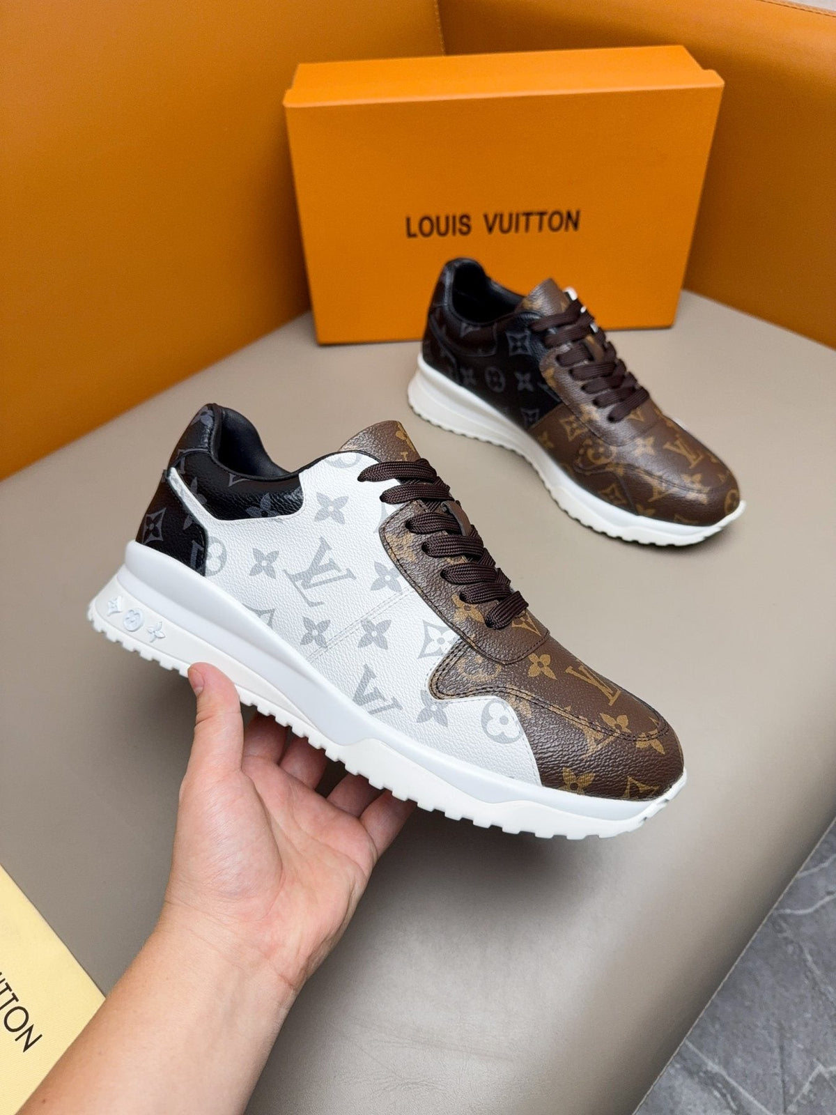 Louis Vuitton Monogram-Pattern Sneakers — model