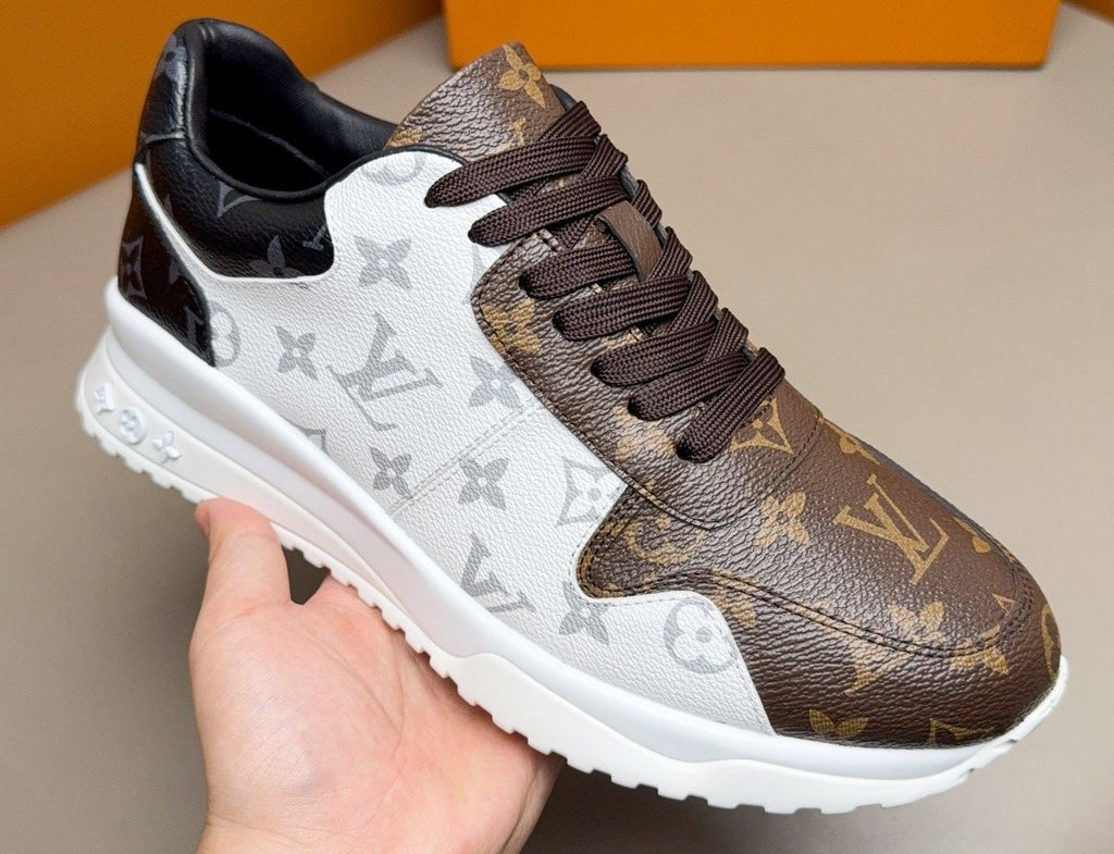 Louis Vuitton Monogram-Pattern Sneakers — front