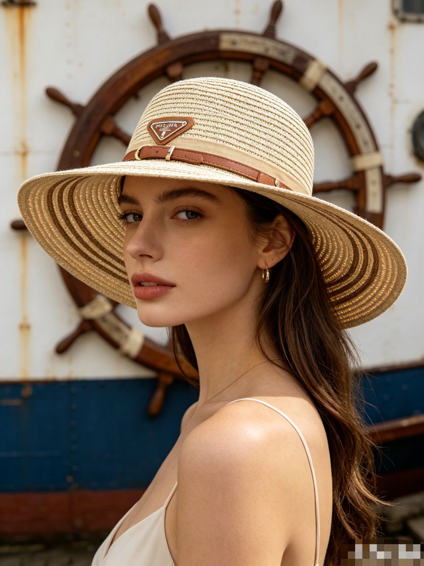 PRADA Wide Brim Sun Hat