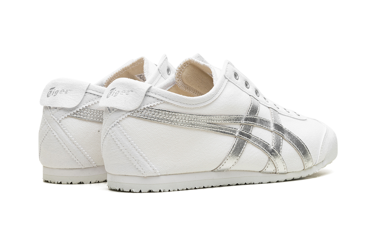 Onitsuka Tiger Mexico 66 Slip-On Sneakers - White Pure Silver
